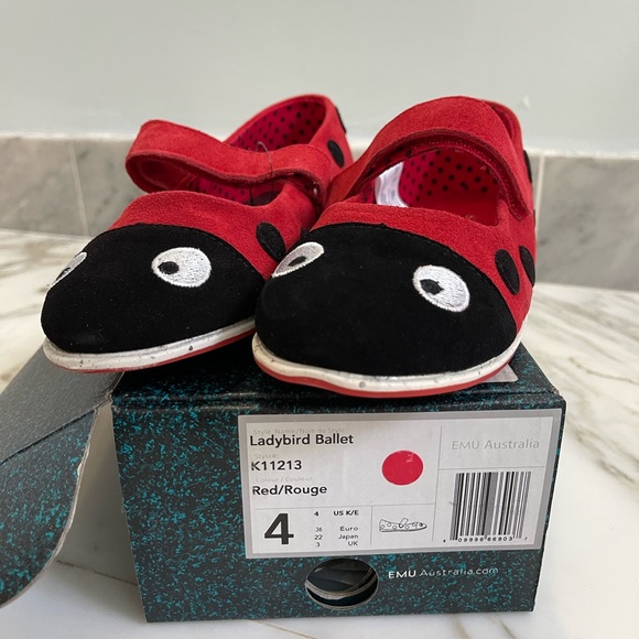 Emu Australia Ladybird Ballet *NEW* - Picture 5 of 5
